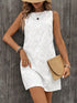 texture-round-neck-sleeveless-mini-tank-dress OhSoStyled - Sophia's Style-1